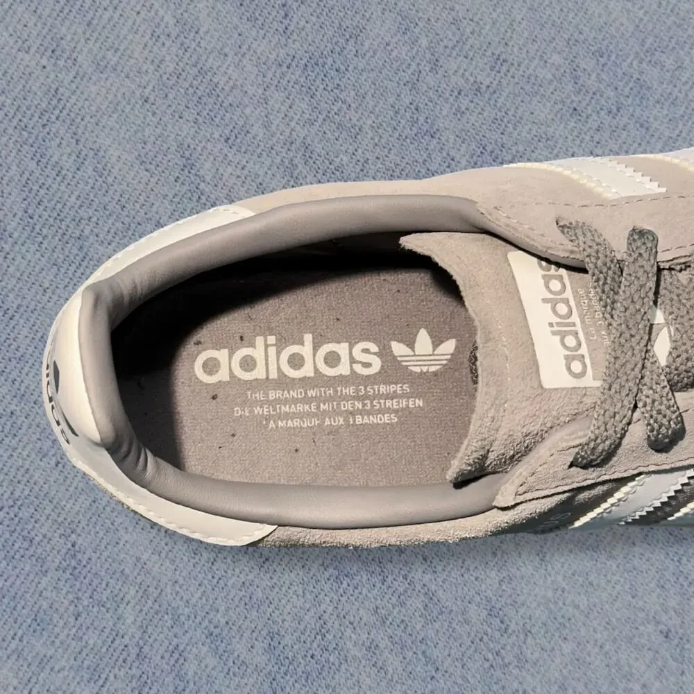 Adidas Campus Gray Suede Men’s Sneakers - Size 9.5
